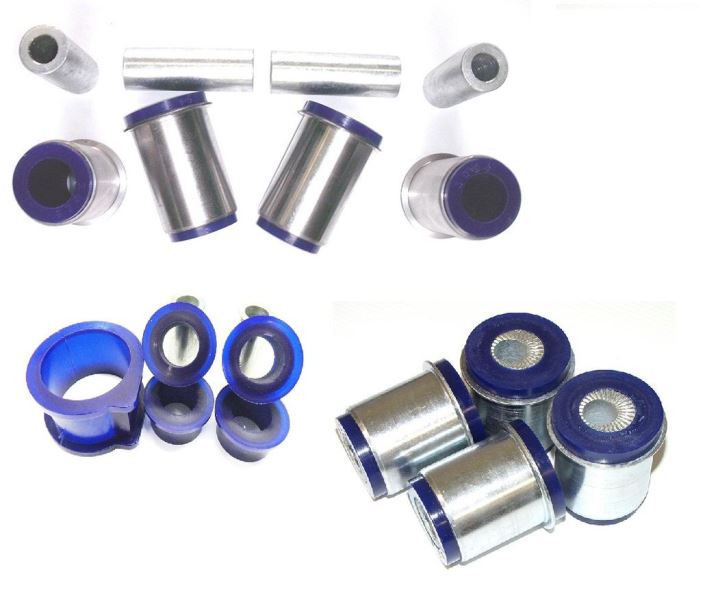 SuperPro Poly Control Arm Upper, Lower & Steering Rack Bush Kit KIT0203K