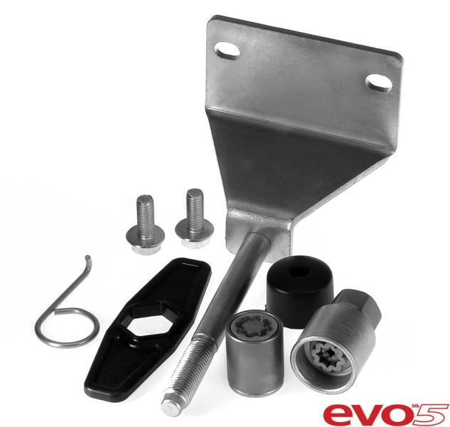 High Security Spare Wheel Locking Nut Bolt Set for MAZDA MX-5 Mk III