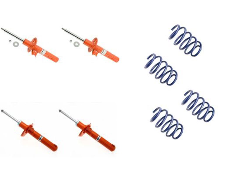 KONI STRT Kit Front + Rear Shock Absorber + Lowering Spring Set