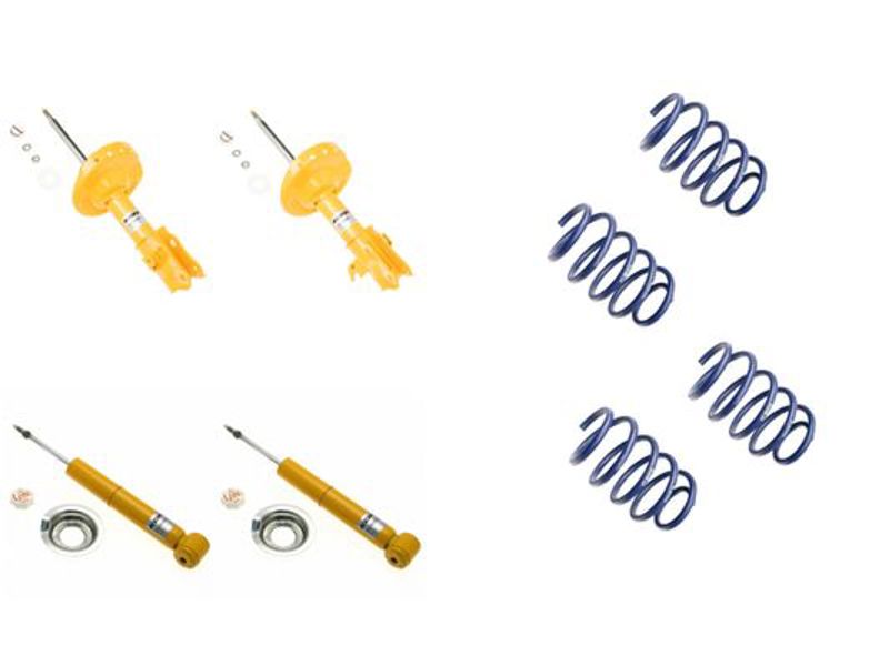KONI Sport Kit Front + Rear Shock Absorber + Lowering Spring Set